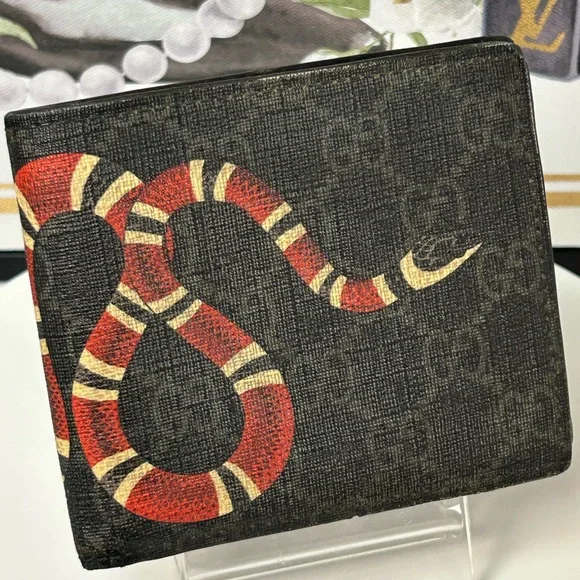 GUCCI GG King Snake Bifold Wallet 😍🔥 - Picture 9 of 17